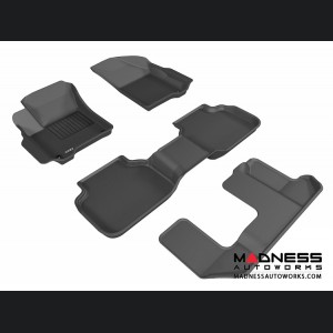 Dodge Journey Floor Mats (Set of 4) - Black by 3D MAXpider